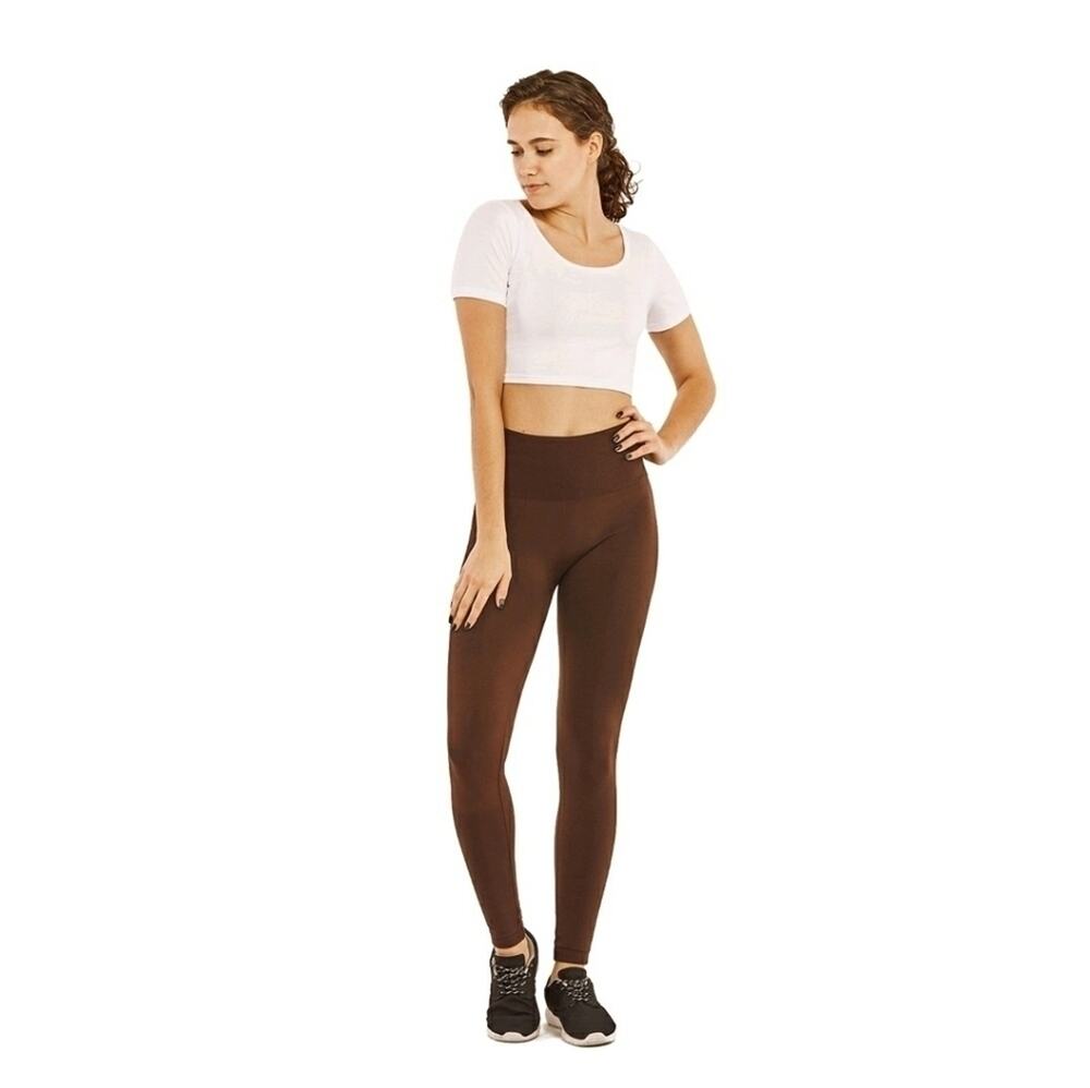 Fleece Lined High Waist Full Length Legging fits most women sizes 2 - 10